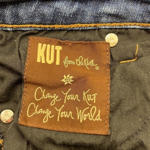 Kut From The Kloth Cropped Cuffed Size 2 - Picture 9 of 16
